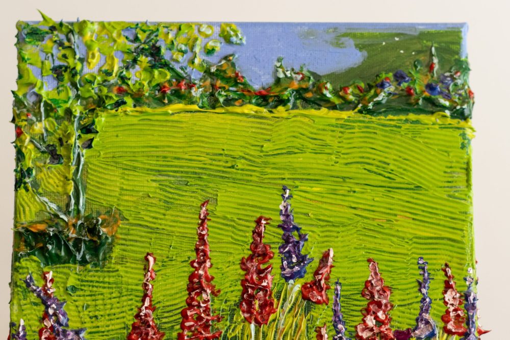 Red and Blue Blooms - Image 6