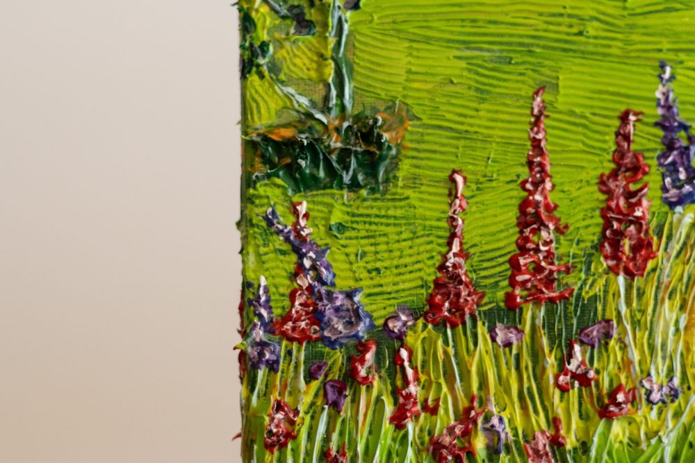 Red and Blue Blooms - Image 5