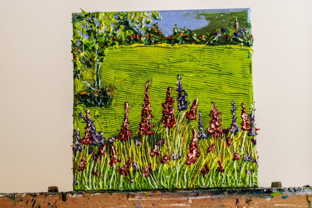 Red and Blue Blooms - Image 7